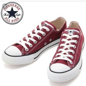 Converse-Maroon Sneakers Youth size 3